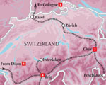Winter Glacier Express Brig-Chur 